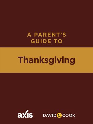 cover image of A Parent's Guide to Thanksgiving